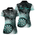Black Turquoise Smoke Dart Custom Dart and