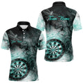 Black Turquoise Smoke Dart Custom Dart and