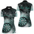 Black Turquoise Smoke Dart Custom Dart and