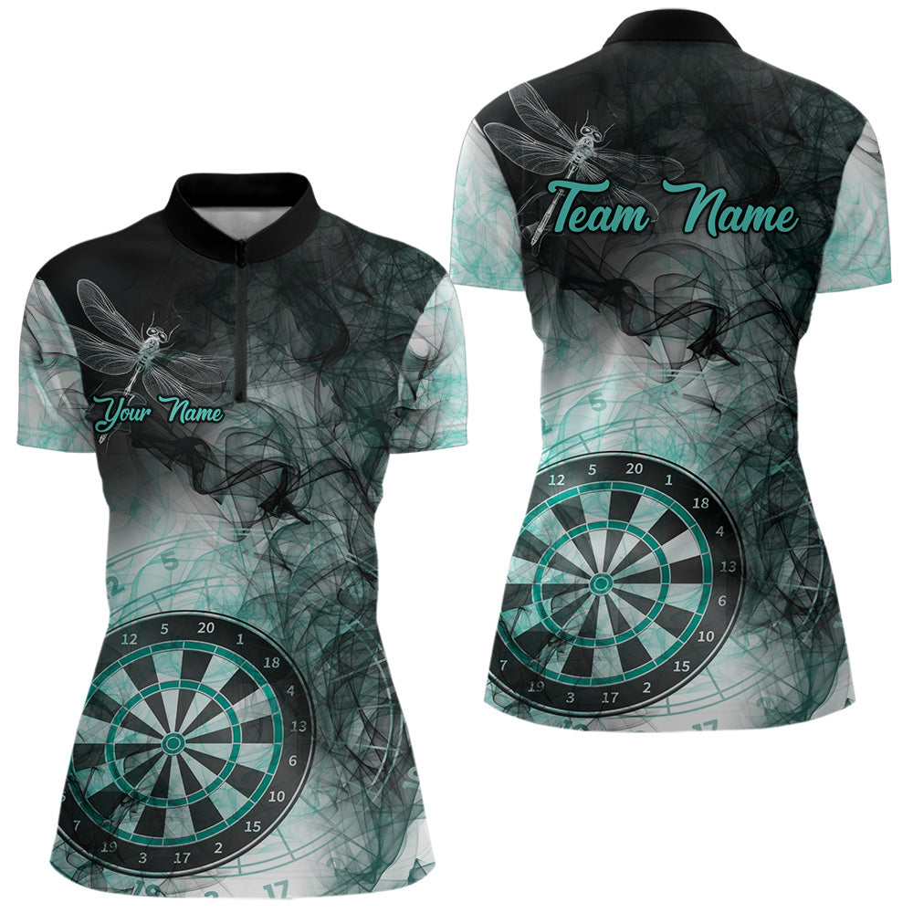 Black Turquoise Smoke Dart Custom Dart and