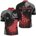 Personalized Grunge Paint Darts and, Best Darts Team |Red