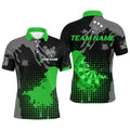 Personalized Grunge Paint Darts and, Best Darts Team |Green
