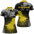 Personalized Grunge Paint Darts and Best Darts Team |Yellow
