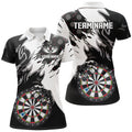 Personalized Black White Darts Board Claws Men and Custom Darts Team