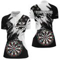 Personalized Black White Darts Board Claws Men and Custom Darts Team