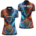 Personalized Dart Board Water Fire 3D Dragon Darts, Team League Darts