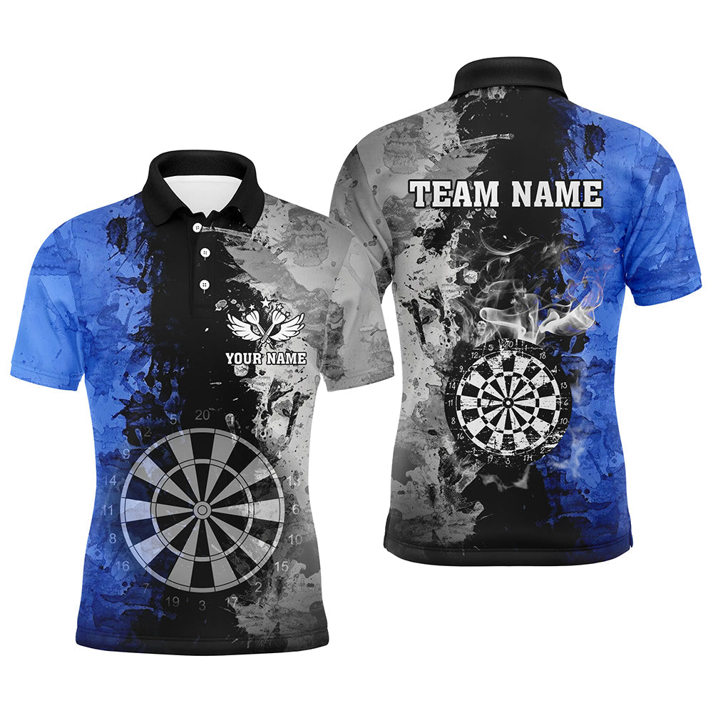 Personalized Multi-Color Dartboard Retro Grunge Men Darts Custom Darts Team