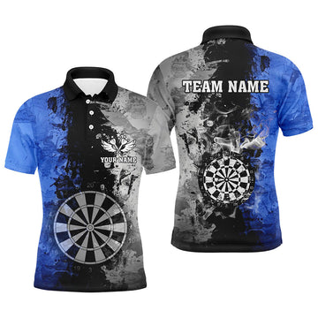 Personalized Multi-Color Dartboard Retro Grunge Men Darts Custom Darts Team