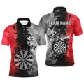 Personalized Multi-Color Dartboard Retro Grunge Men Darts Custom Darts Team