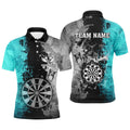 Personalized Multi-Color Dartboard Retro Grunge Men Darts Custom Darts Team