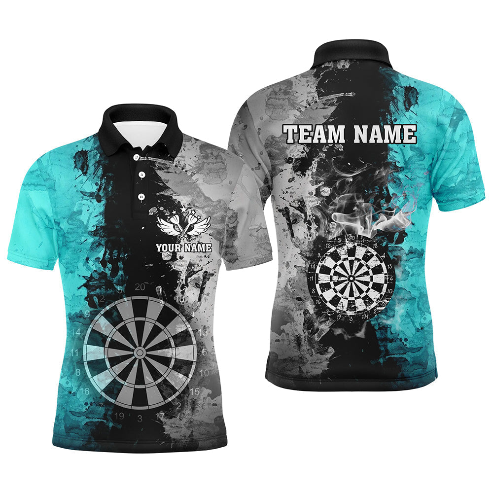 Personalized Multi-Color Dartboard Retro Grunge Men Darts Custom Darts Team