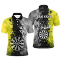 Personalized Multi-Color Dartboard Retro Grunge Men Darts Custom Darts Team