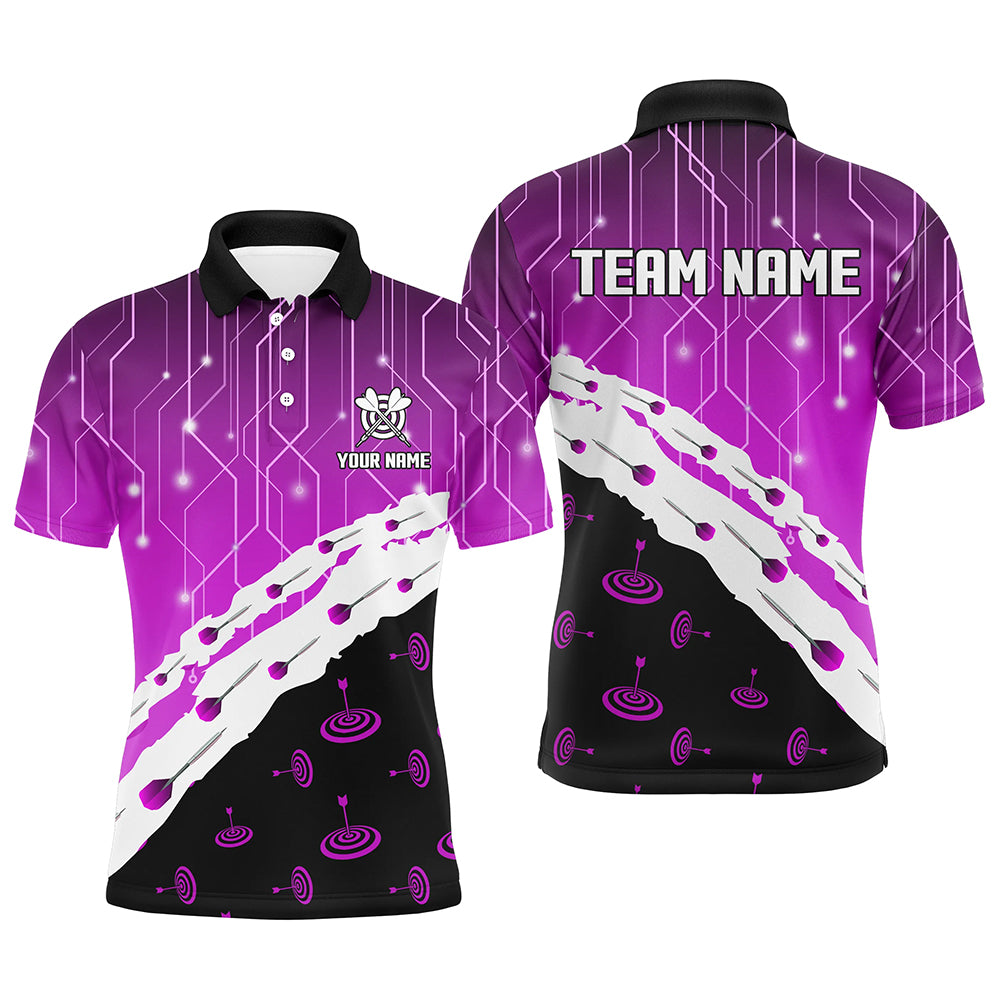 Personalized Multi-Color Darts Pattern Custom Team League Darts Attire