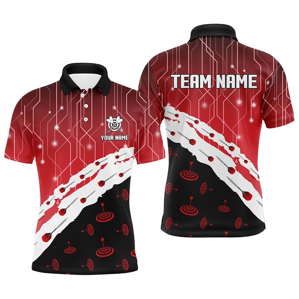Personalized Multi-Color Darts Pattern Custom Team League Darts Attire