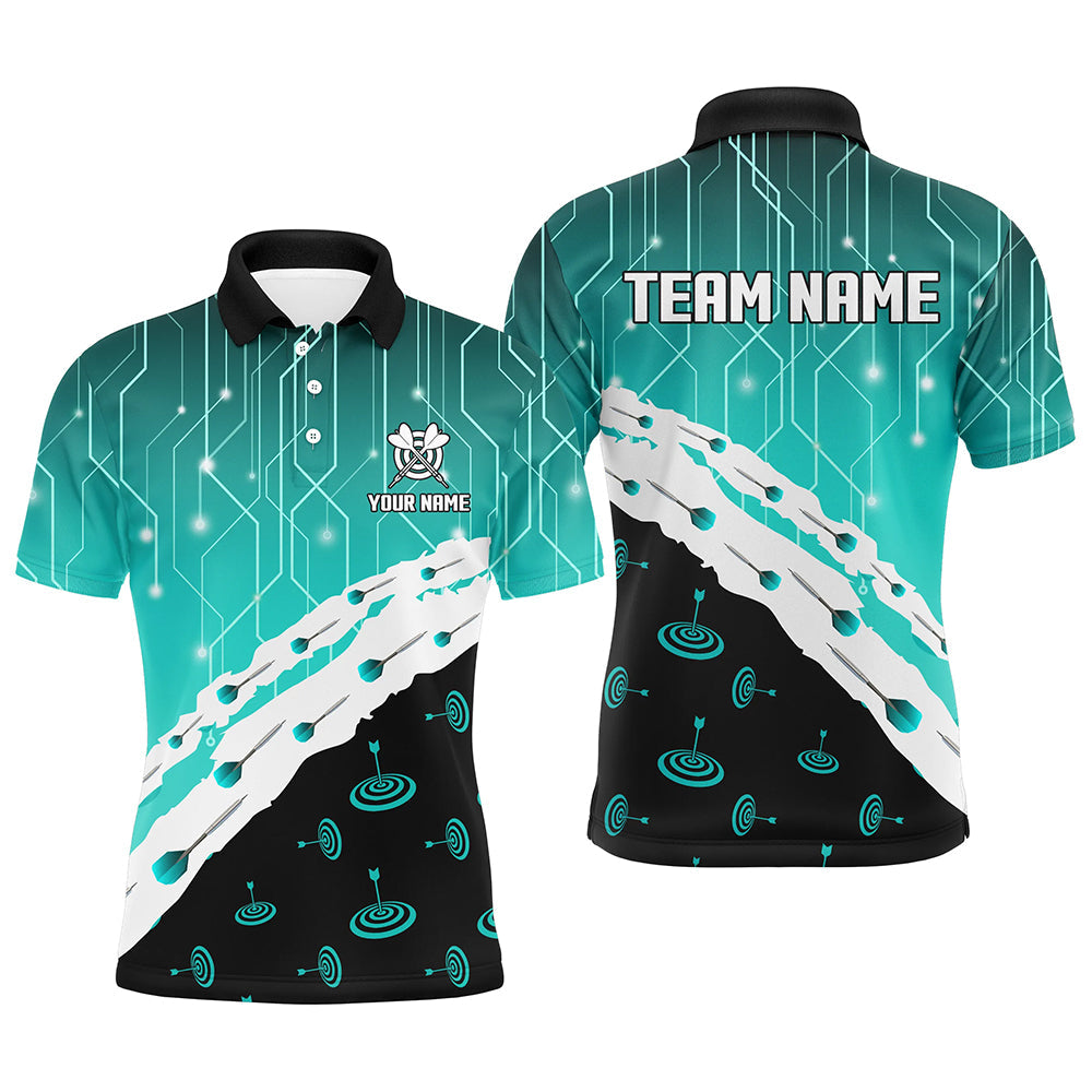 Personalized Multi-Color Darts Pattern Custom Team League Darts Attire