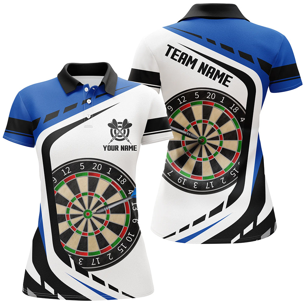 Personalized Dartboard Blue Men Darts Custom Darts Uniform For Team Player