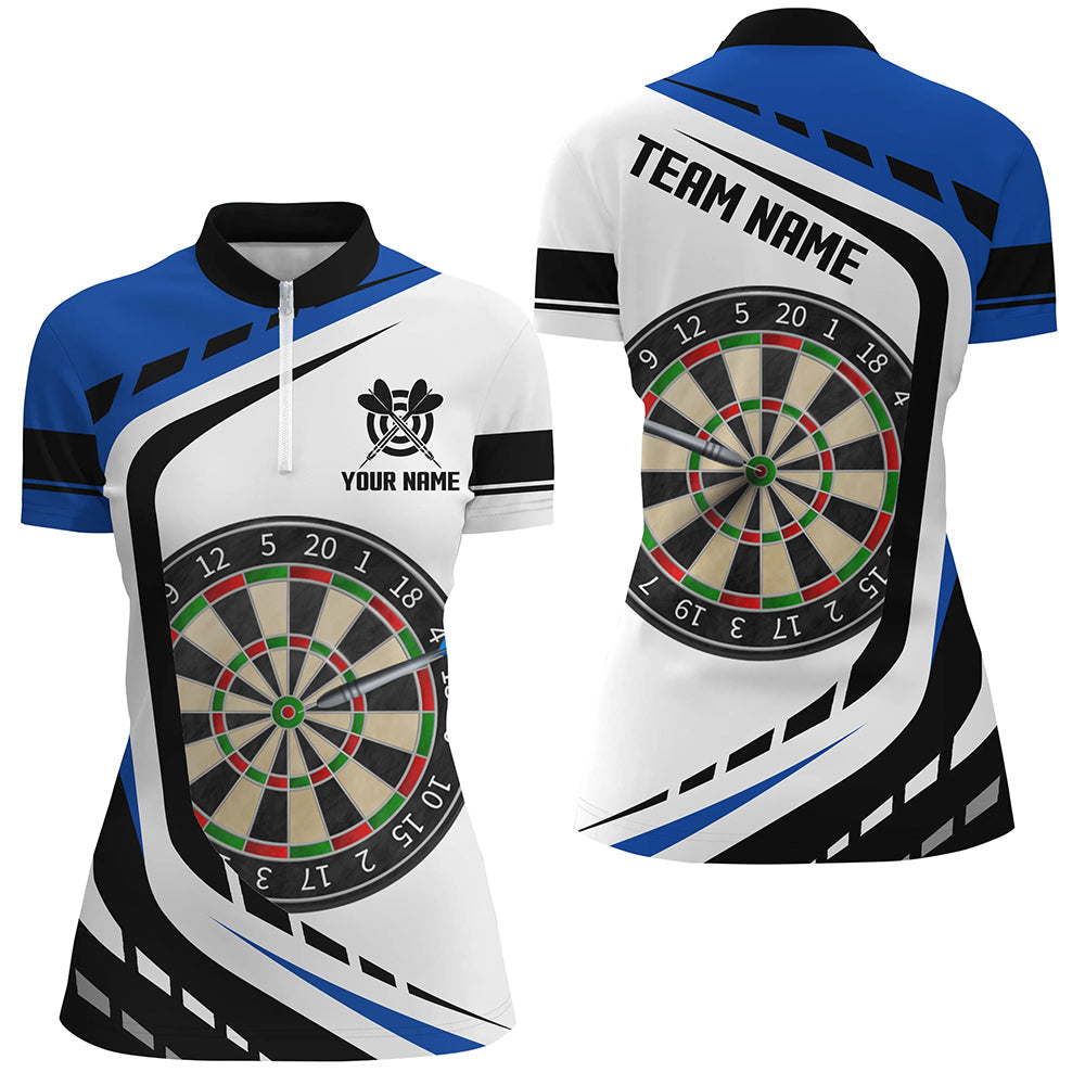 Personalized Dartboard Blue Men Darts Custom Darts Uniform For Team Player