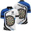 Personalized Dartboard Blue Men Darts Custom Darts Uniform For Team Player
