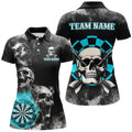 Personalized Blue Darts Smoke Skull Men Dart Custom Darts Board Fire Flame Dart Team