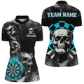 Personalized Blue Darts Smoke Skull Men Dart Custom Darts Board Fire Flame Dart Team