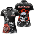 Personalized Red Darts Smoke Skull Men Dart Custom Darts Board Fire Flame Dart Team