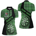 Personalized Green Plaid Pattern Christmas Dart Custom Dart Team Dart Gift