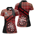 Personalized Red Plaid Pattern Christmas Dart Custom Darts Team Dart Gifts