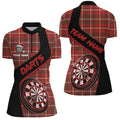 Personalized Red Plaid Pattern Christmas Dart Custom Darts Team Dart Gifts