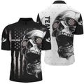 Black White Retro US Flag Skull Darts and Custom Darts Darts