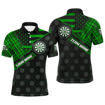 Green Darts Christmas American Flag Pattern Custom Dart Xmas Dart Dart Gift