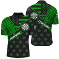 Green Darts Christmas American Flag Pattern Custom Dart Xmas Dart Dart Gift