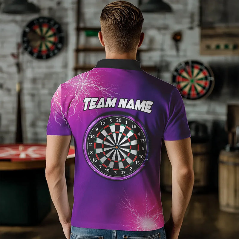 Purple Thunder Lightning Light Darts and Custom Darts Darts
