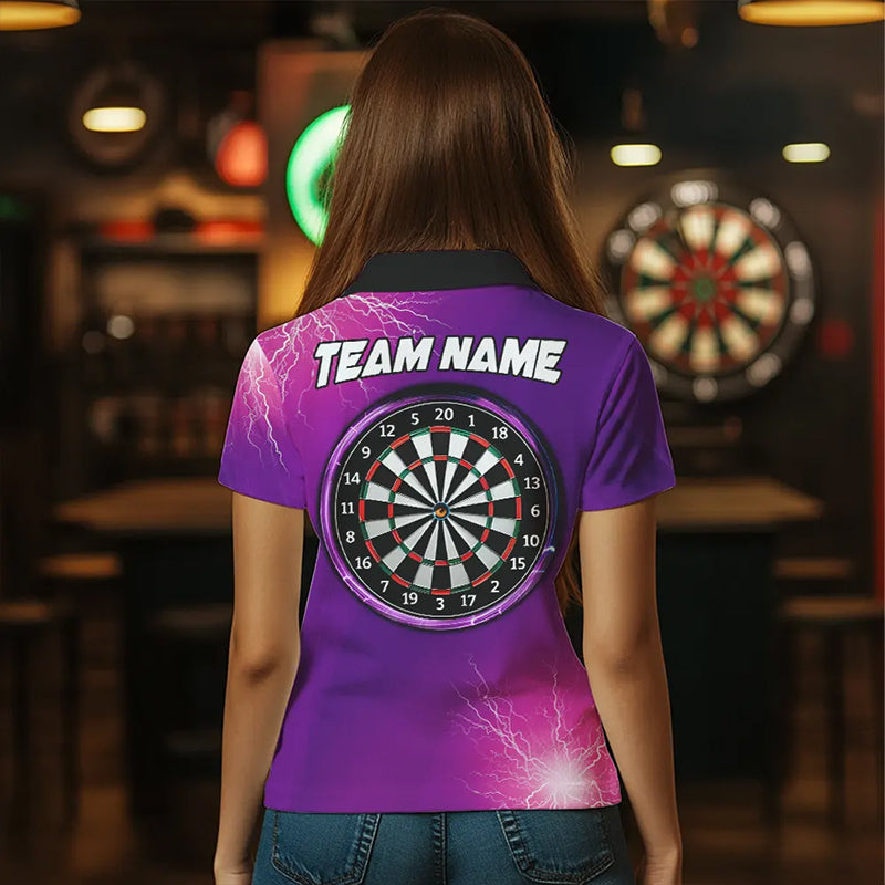 Purple Thunder Lightning Light Darts and Custom Darts Darts
