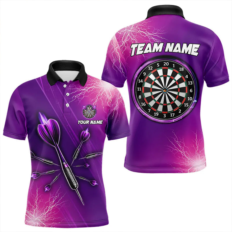 Purple Thunder Lightning Light Darts and Custom Darts Darts