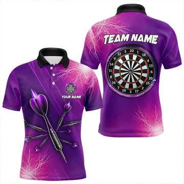 Purple Thunder Lightning Light Darts and Custom Darts Darts