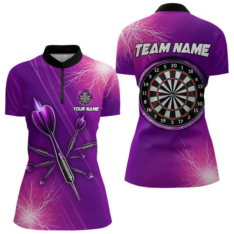 Purple Thunder Lightning Light Darts and Custom Darts Darts