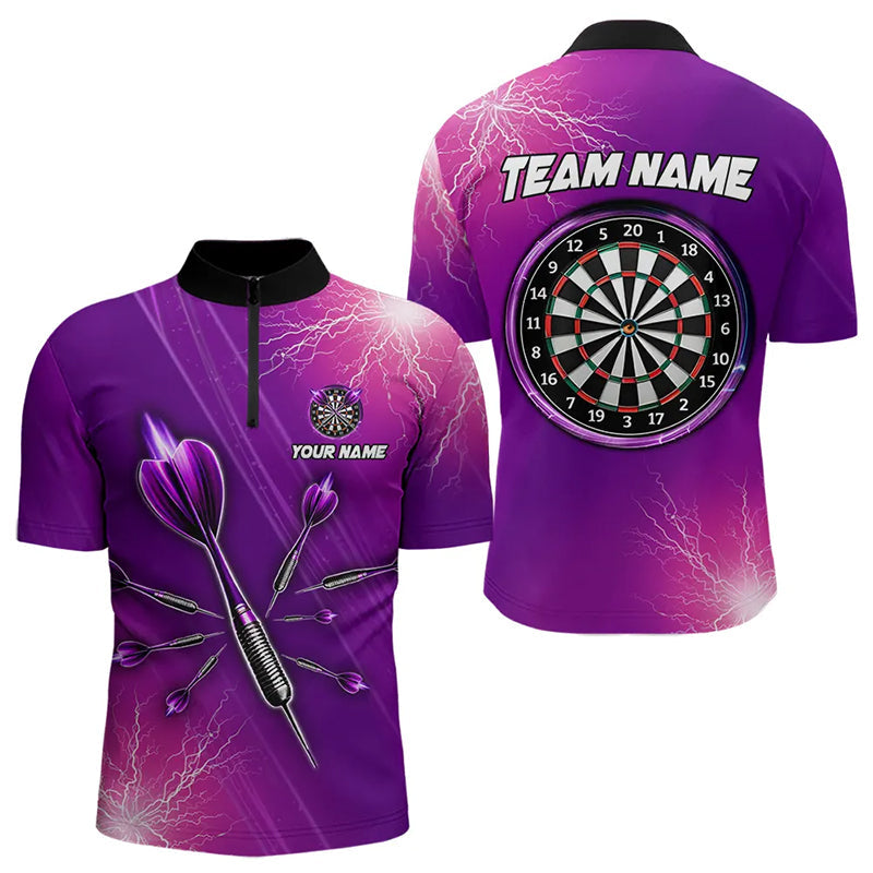 Purple Thunder Lightning Light Darts and Custom Darts Darts