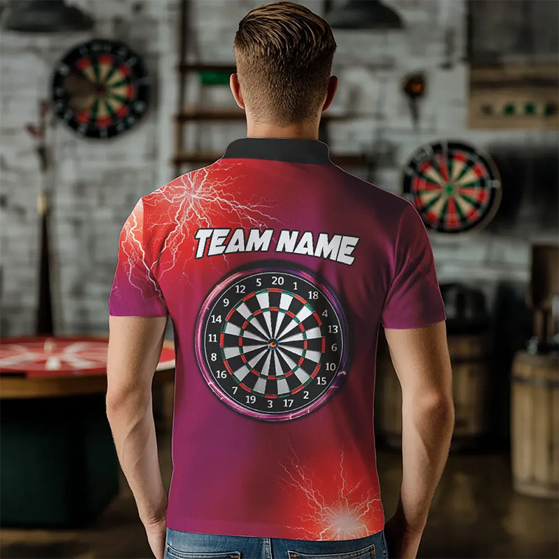 Red Thunder Lightning Light Darts and Custom Darts Darts