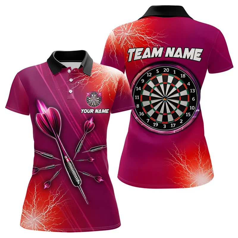 Red Thunder Lightning Light Darts and Custom Darts Darts
