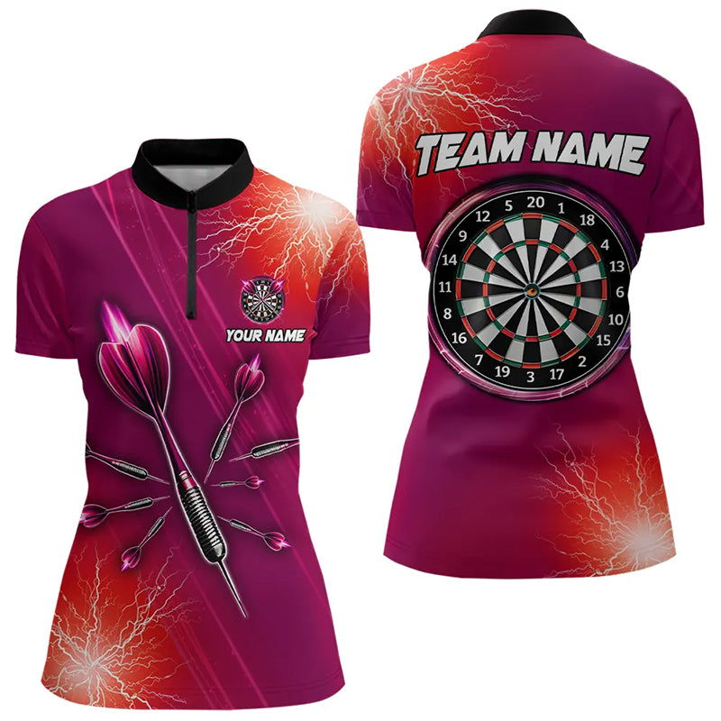 Red Thunder Lightning Light Darts and Custom Darts Darts