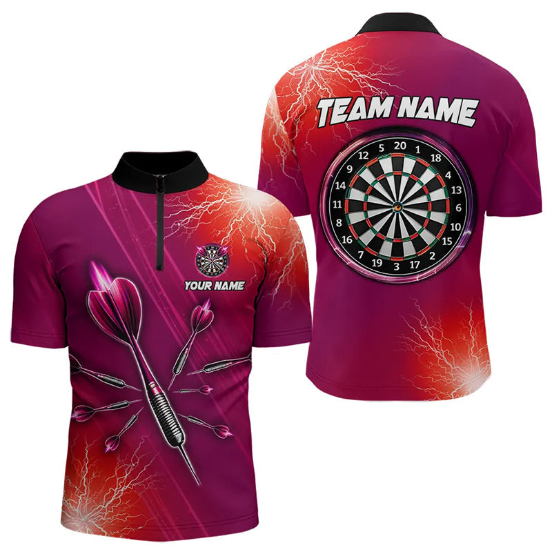 Red Thunder Lightning Light Darts and Custom Darts Darts