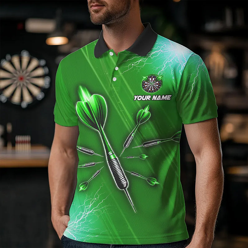 Green Thunder Lightning Light Darts and Custom Darts Darts