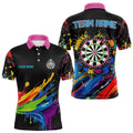 Funny Dartboards Colorful Paint Splash Dart Custom and Darts