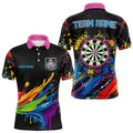 Funny Dartboards Colorful Paint Splash Dart Custom and Darts