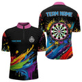 Funny Dartboards Colorful Paint Splash Dart Custom and Darts