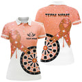 Orange Glitter Ribbon Dartboard Breast Cancer Awareness Darts Custom Darts
