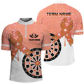 Orange Glitter Ribbon Dartboard Breast Cancer Awareness Darts Custom Darts