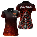 Red And Black Glowing Fire Death Skeleton Dart Custom Dart and