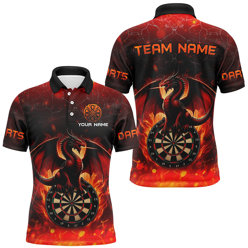 Darts Dragon Fire Flame 3D Printed Darts Custom Team League Darts |Red