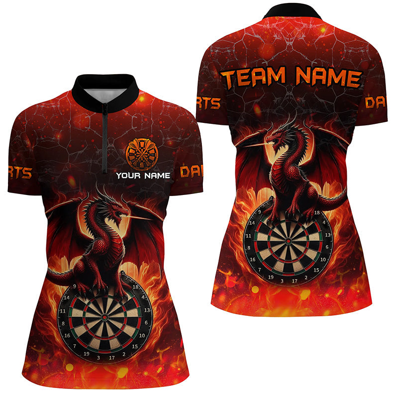 Darts Dragon Fire Flame 3D Printed Darts Custom Team League Darts |Red